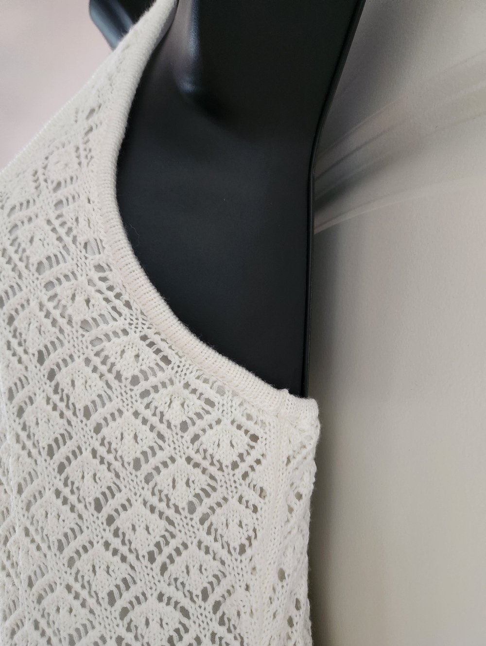 Madden NYC Crochet Ivory Tank Dress - Picture 5 of 11